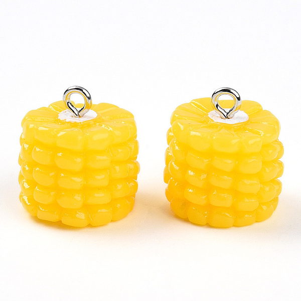 Resin Iron Pendants - image