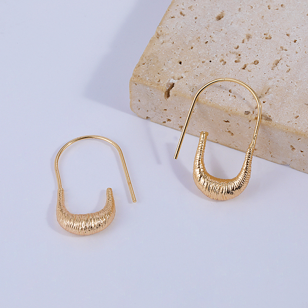 U-Shaped Brass Dang… - image