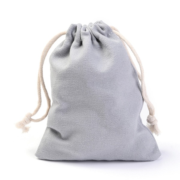 

PandaHall Polycotton Canvas Packing Pouches, Reusable Muslin Bag Natural Cotton Bags with Drawstring Produce Bags Bulk Gift Bag Jewelry...