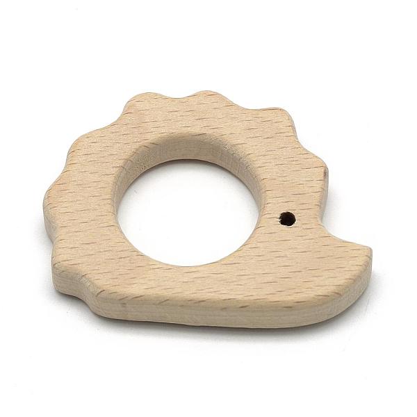 

PandaHall Undyed Beech Wood Big Pendants, Lead Free, Hedgehog, BurlyWood, 45.5x60x10mm, Hole: 3mm Wood Other Animal Orange