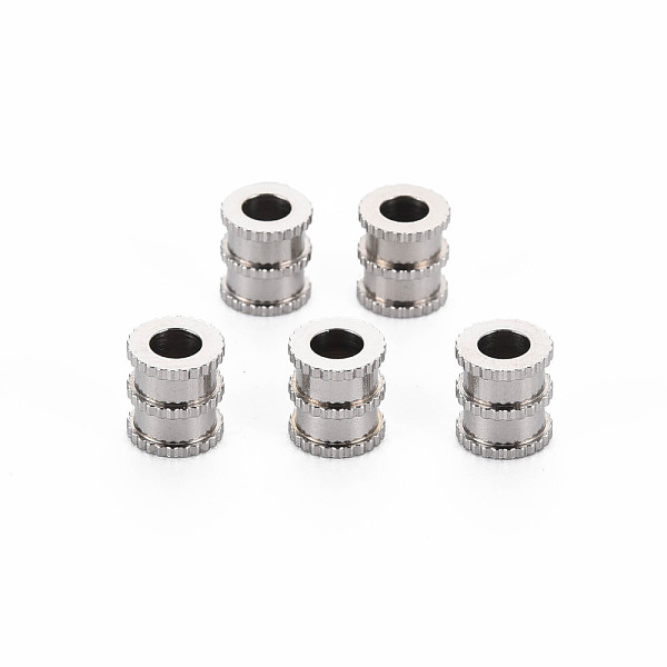 

PandaHall 201 Stainless Steel Beads, Column, Cadmium Free & Nickel Free & Lead Free, Column, Stainless Steel Color, 6.5x6mm, Hole: 3mm 201...