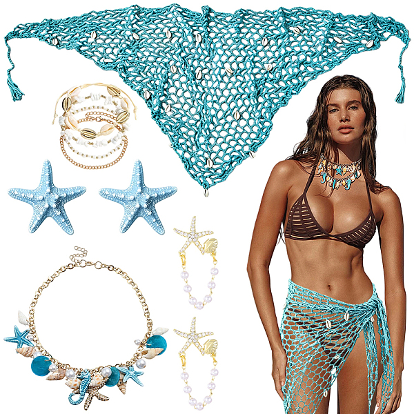 Ensembles de bijoux sur le thème des sirènes