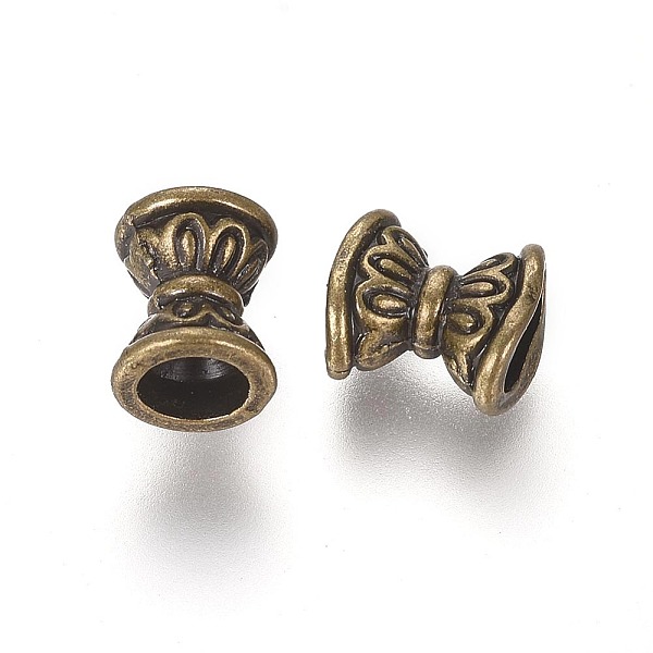 

PandaHall Tibetan Style Alloy Beads, Cadmium Free & Nickel Free & Lead Free, Bicone, Antique Bronze, 6.5x5.5x5.5mm, Hole: 2mm, about...