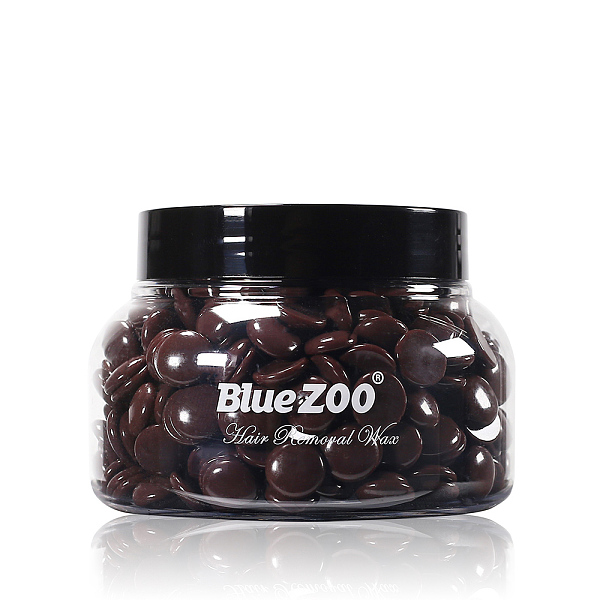 

PandaHall Hard Wax Beans, Body Hair Removal, Depilatory Hot Film Wax, Flat Round, Coconut Brown, 9x6.2cm, net weight: 150g Wax Flat Round
