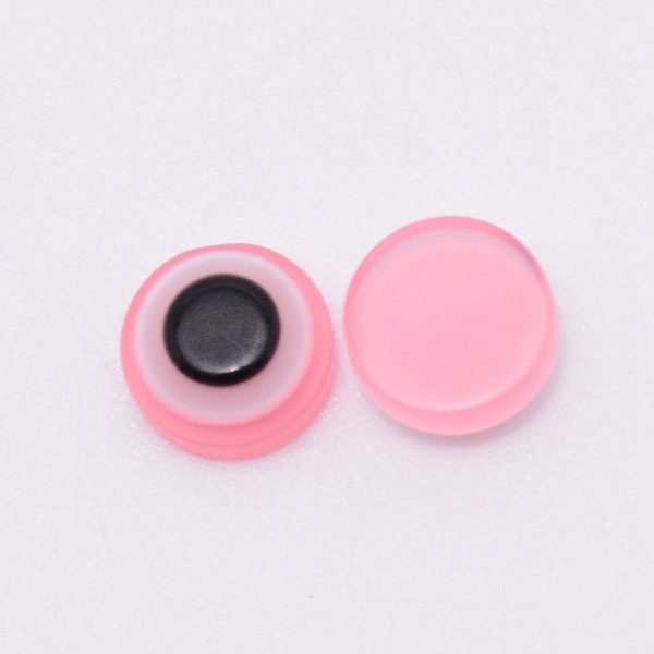 

PandaHall Resin Cabochons, Eye, Pink, 8x3.5mm Resin Eye Pink