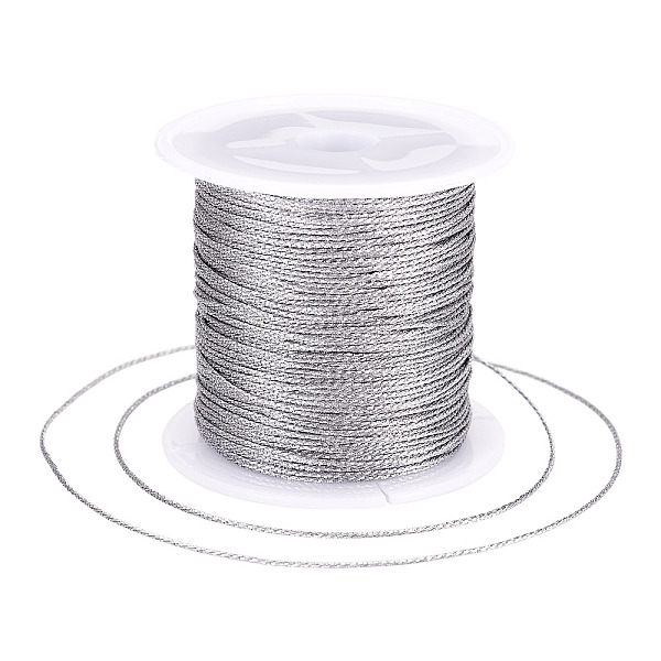 2 Rolls Round PET Metallic Thread