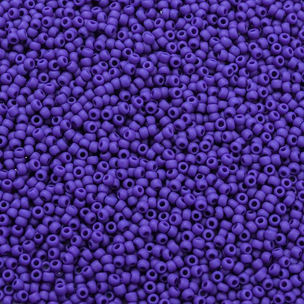 

PandaHall TOHO Round Seed Beads, Japanese Seed Beads, (48F) Opaque Frost Navy Blue, 11/0, 2.2mm, Hole: 0.8mm, about 1110pcs/bottle...