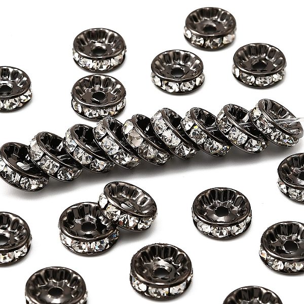 Brass Rhinestone Sp… - image