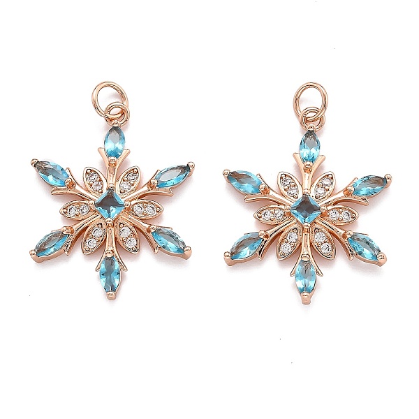 Brass Cubic Zirconia Pendants