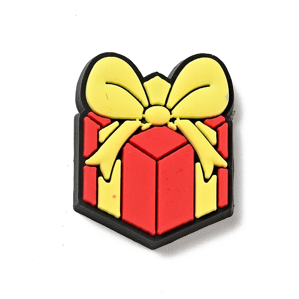 

PandaHall PVC Plastic Cabochons, Christmas Gift, Red, 25x20x2.5mm Plastic Box Red