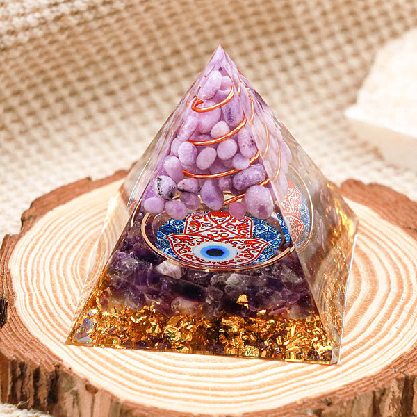 Resin Orgonite Pyra… - image