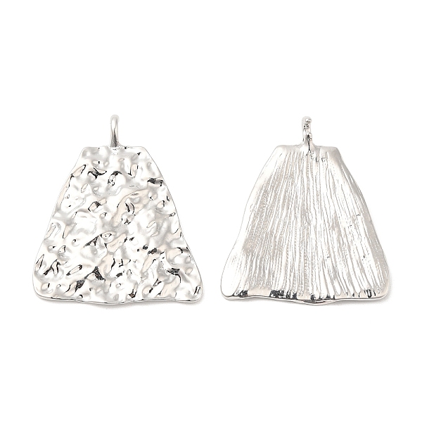 

PandaHall Alloy Pendants, Trapezoid, Platinum, 35x29x5mm, Hole: 3mm Alloy Trapezoid