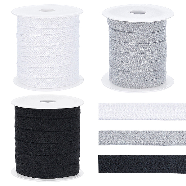 3 Bundles 3 Colors PolyesterCotton Ribbon