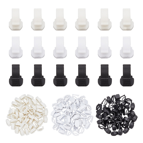 

PandaHall 150Pcs 3 Colors Nylon Detachable Blank Shoelace Buckle Clips, Shoe Charm Clip Base, Mixed Color, 16x10x10.5mm, 50pcs/color Nylon..., Multicolor