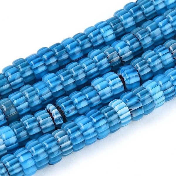 Handmade Millefiori Glass Beads Strands