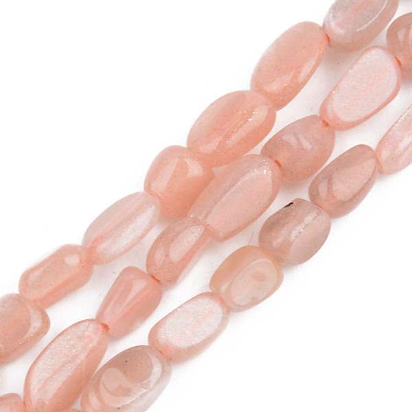 

PandaHall Natural Sunstone Beads Strands, Tumbled Stone, Nuggets, 5~13x5~10x3~8mm, Hole: 1mm, about 40~60pcs/strand, 14.57 inch~15.74 inch...