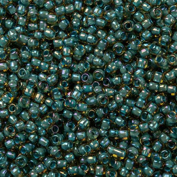 

PandaHall TOHO Round Seed Beads, Japanese Seed Beads, (310) Sour Apple Picasso, 11/0, 2.2mm, Hole: 0.8mm, about 1110pcs/bottle, 10g/bottle...