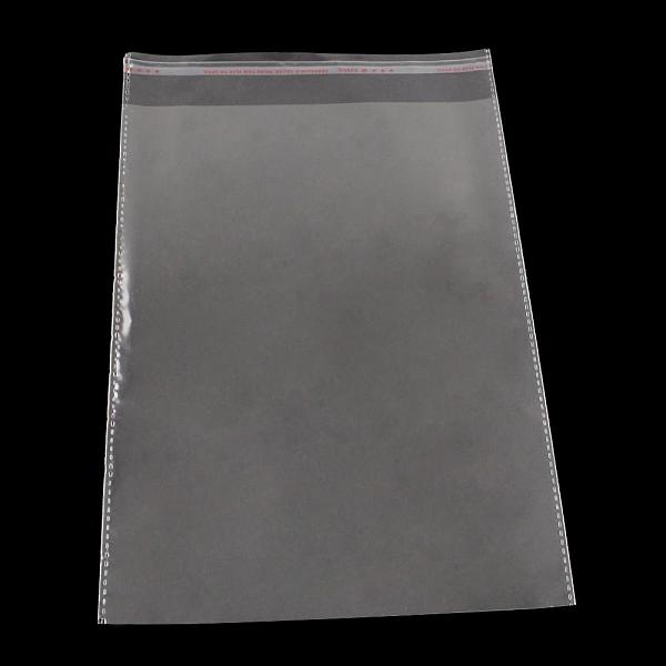 

PandaHall OPP Cellophane Bags, Rectangle, Clear, 31x22cm, Unilateral Thickness: 0.035mm, Inner Measure: 27x21cm OPP Cellophane Clear
