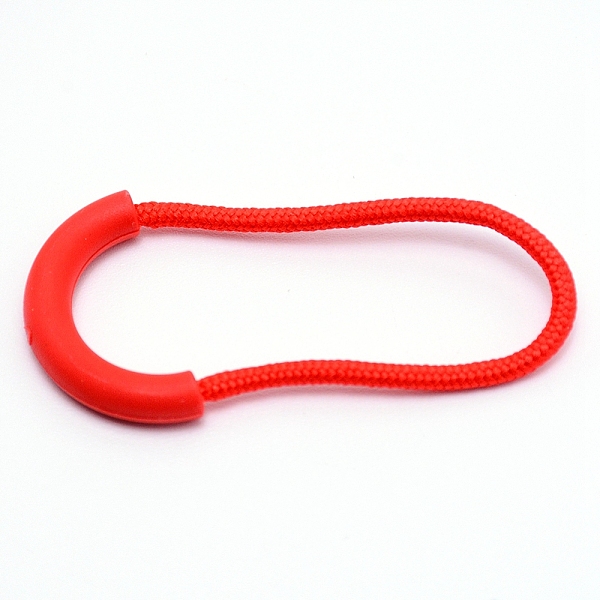

PandaHall Plastic Replacement Pull Tab Accessories, with Polyester Cord, for Luggage Suitcase Backpack Jacket Bags Coat, Red, 6x3x0.5cm...