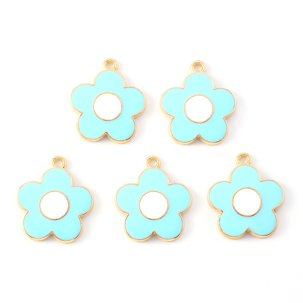 Alloy Enamel Pendants