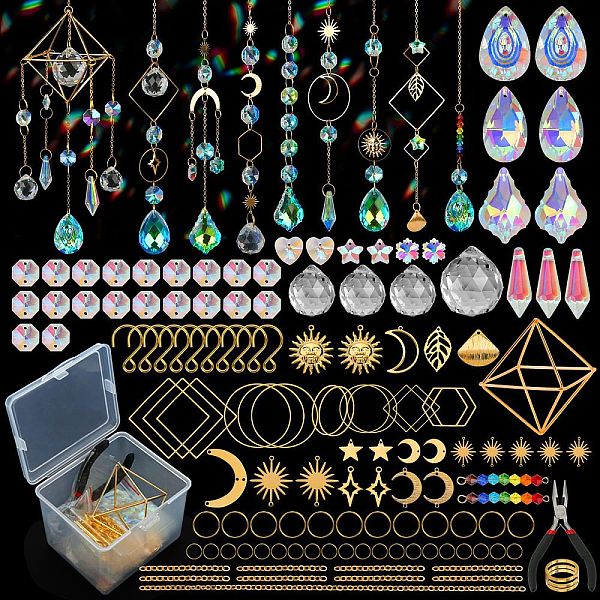 400Pcs Diy Glass Cr… - image