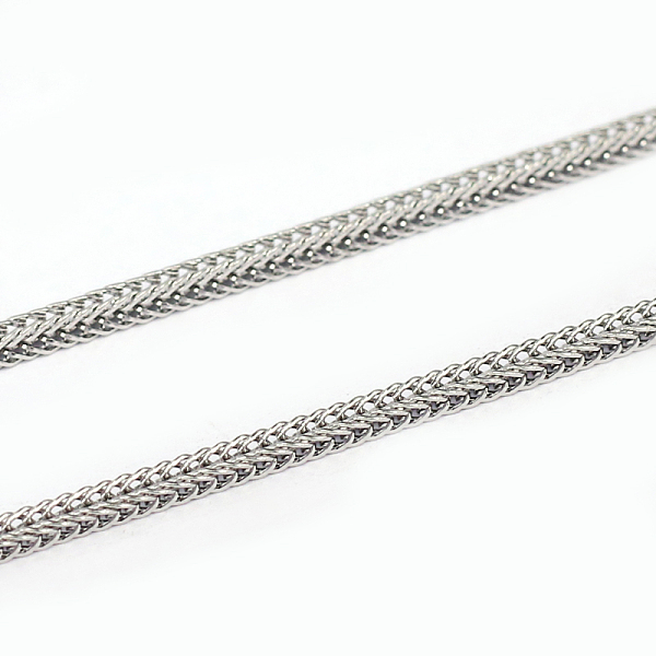 

PandaHall 304 Stainless Steel Wheat Chains, Soldered, Stainless Steel Color, 1.5mm 304 Stainless Steel