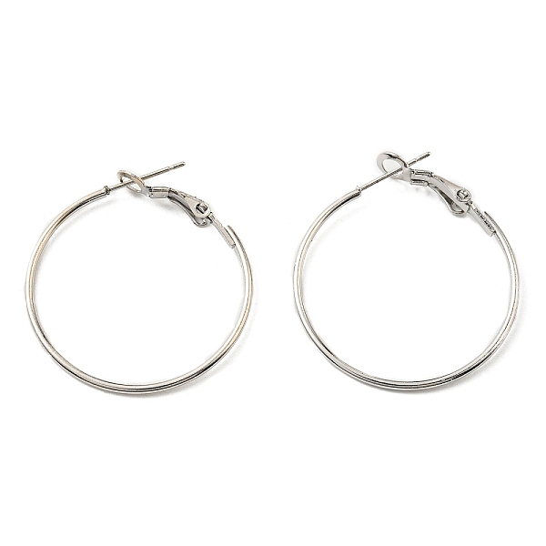 Iron Huggie Hoop Earring Findings