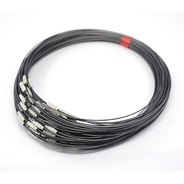 Steel Wire Necklace… - image