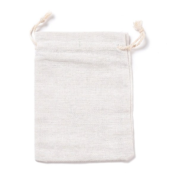 

PandaHall Halloween Cotton Cloth Storage Pouches, Rectangle Drawstring Bags, for Candy Gift Bags, Skull Pattern, 13.8x10x0.1cm Cloth Skull