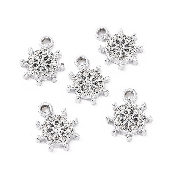 Alloy Crystal Rhinestone Charms