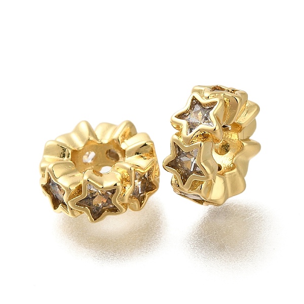 Brass Micro Pave Cu… - image