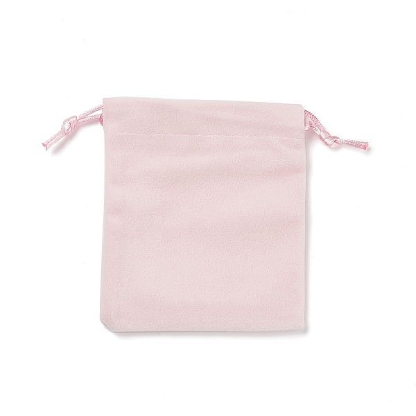 

PandaHall Velvet Jewelry Bags, Pink, 11.8x10cm Velvet Pink