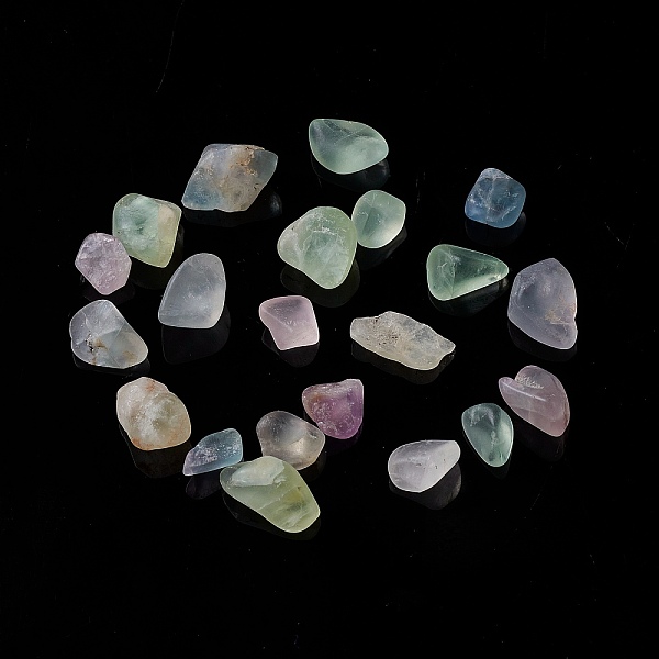 

PandaHall Natural Fluorite Chip Beads, No Hole/Undrilled, 5~10.5x5~7x2~4mm Fluorite Chip