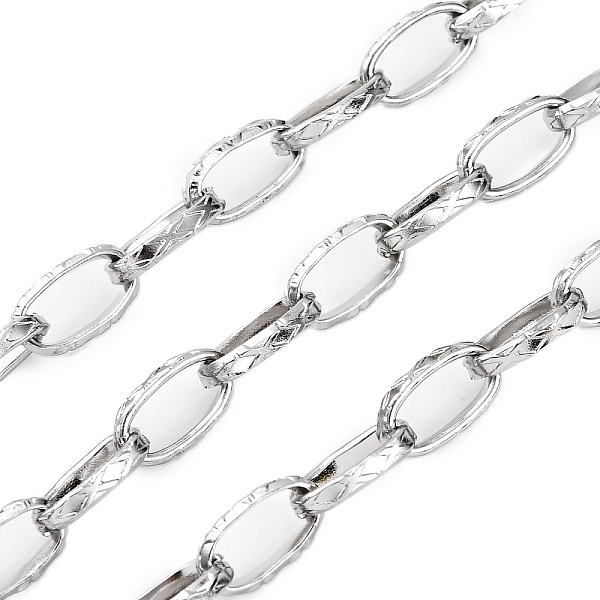 304 Stainless Steel Textured Cable Chains