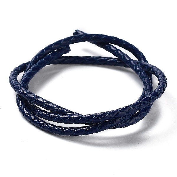 Braided Leather Cord - image
