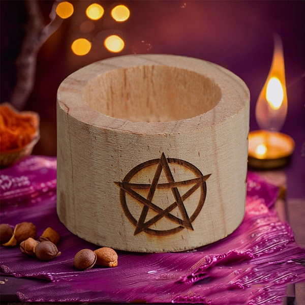 Wooden Tealight Can… - image