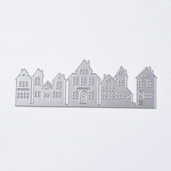 

PandaHall Carbon Steel Cutting Dies Stencils, for DIY Scrapbooking/Photo Album, Decorative Embossing DIY Paper Card, Building, Matte...