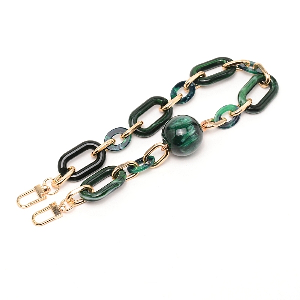 アクリルカーブチェーンバッグストラップ