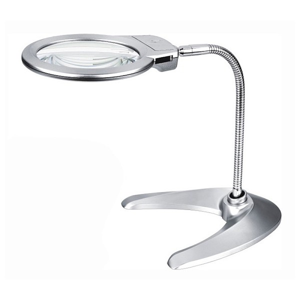 

PandaHall Flexible Magnifier, with LED Light, ABS Eco-Friendly Plastic, Metal Findings, Acrylic Optical Lens, Stainless Steel Color...