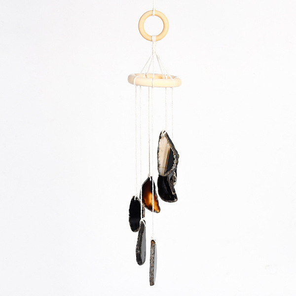 Nuggets Natural Agate Wind Chime