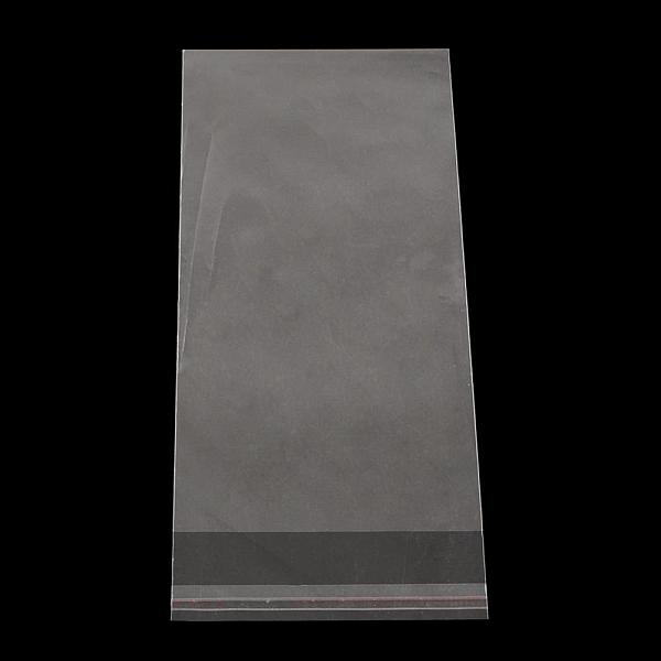 

PandaHall Rectangle OPP Cellophane Bags, Clear, 24x8cm, Unilateral Thickness: 0.035mm, Inner Measure: 20.5x8cm OPP Cellophane Clear