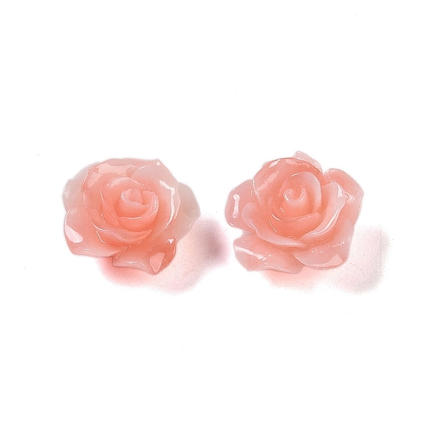 

PandaHall Synthetic Coral 3D Flower Rose Beads, Dyed, Misty Rose, 14x8mm, Hole: 1~1.4mm Synthetic Coral Flower