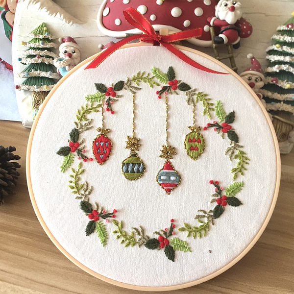 DIY Christmas Embroidery Kits