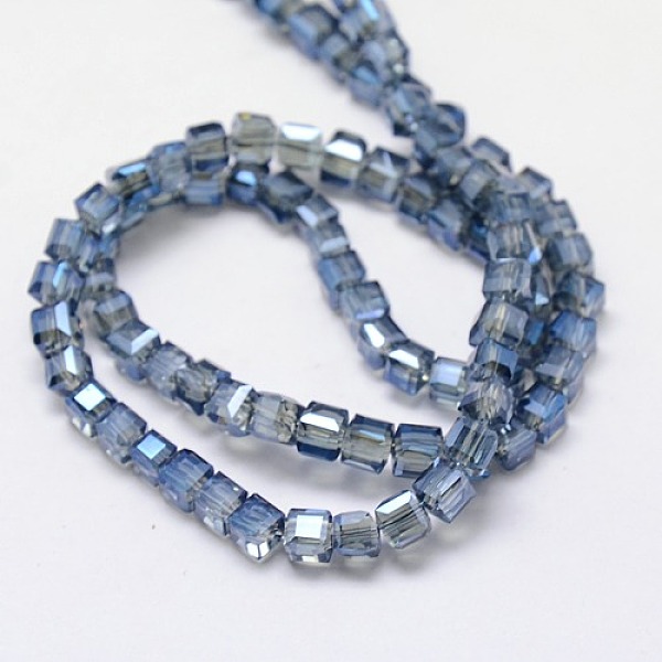 Electroplate Glass Bead Strands