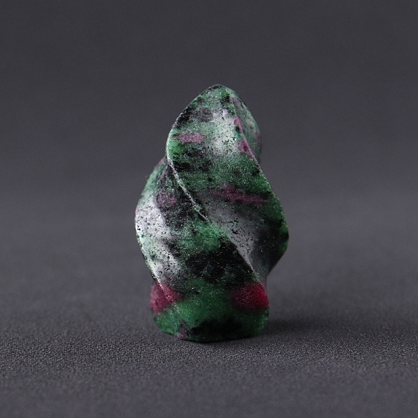 

PandaHall Natural Ruby in Zoisite Display Decorations, Reiki Energy Stone Figurine, Flame, 38x23.5mm Ruby in Zoisite Others