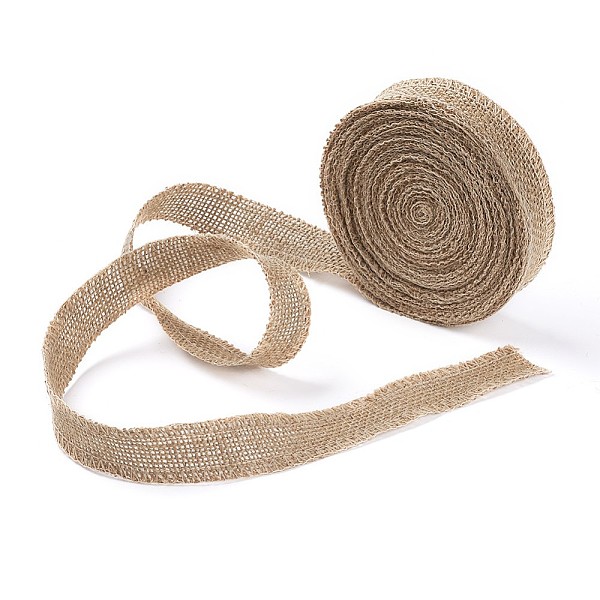 Плетеная лента из мешковины