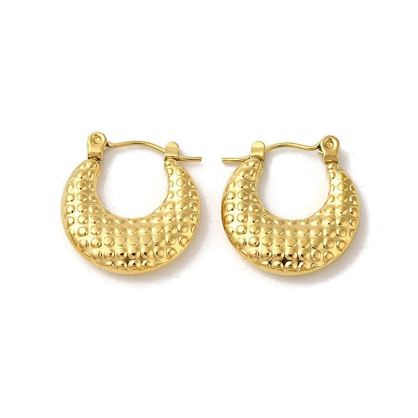 

PandaHall 304 Stainless Steel Hoop Earrings for Women, Bag, Golden, 19x4mm 304 Stainless Steel Bag