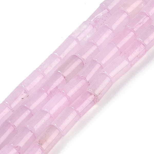 

PandaHall Natural Rose Quartz Beads Strands, Column, 7.5~8.5x5~6mm, Hole: 1mm, about 45~46pcs/strand, 14.69~15.04 inch(37.3~38.2cm) Rose...