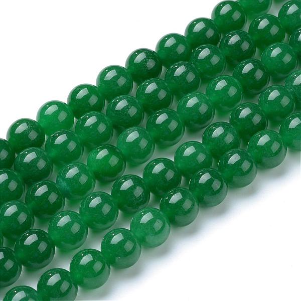 

PandaHall Natural Malaysia Jade Bead Strands, Round, 12mm, Hole: 1mm, about 34pcs/strand, 15.7 inch Malaysia Jade Round