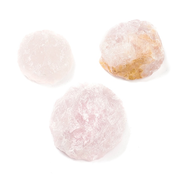 

PandaHall Rough Raw Natural Rose Quartz Beads, for Tumbling, Decoration, Polishing, Wire Wrapping, Wicca & Reiki Crystal Healing, No...
